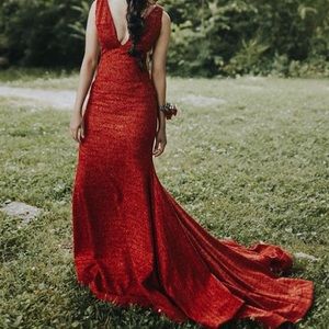 Jovani Red Formal/Prom dress